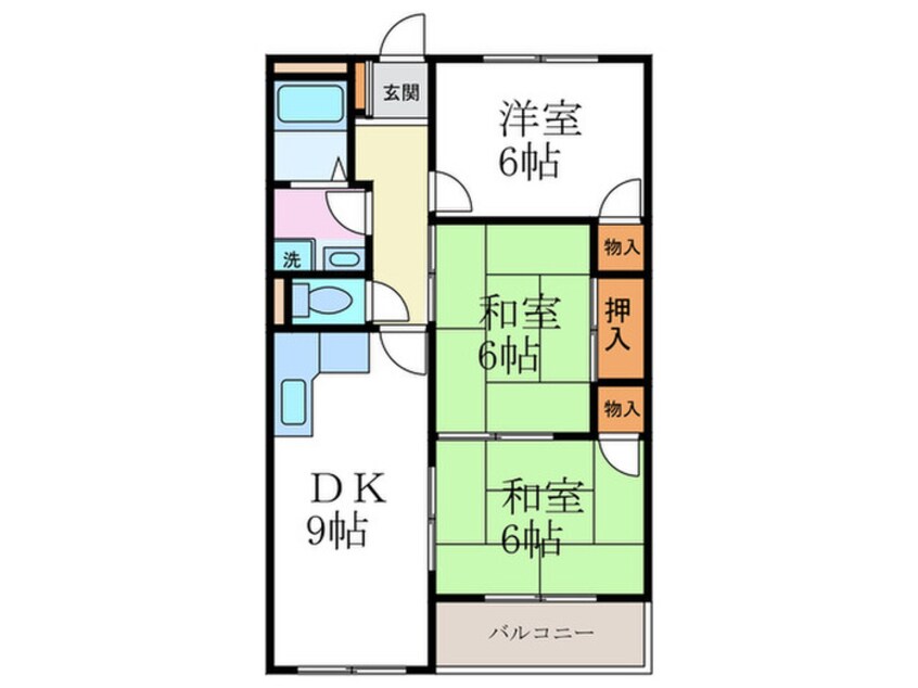 間取図 ハイグレード鶏新