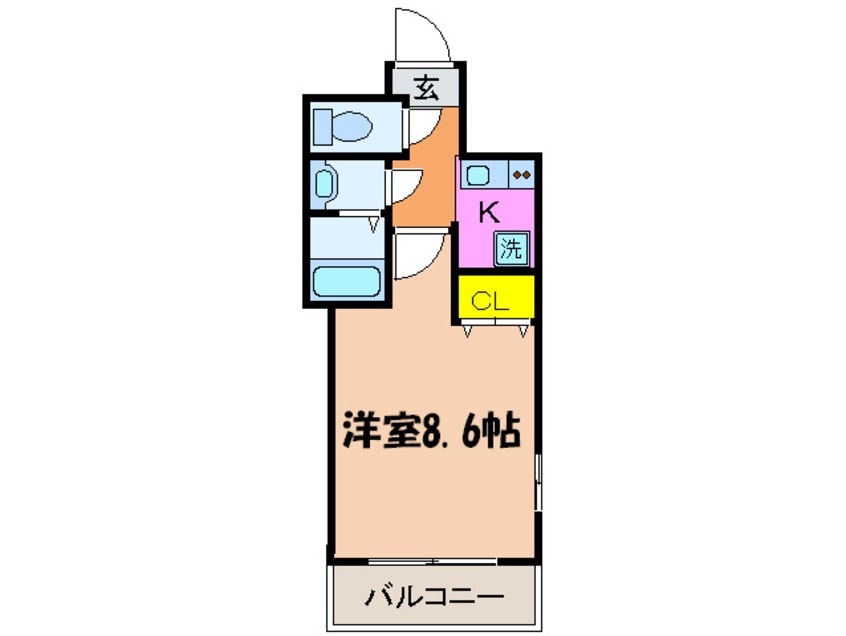 間取図 神戸・山手アパートメント