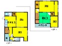 加世様貸家の間取図