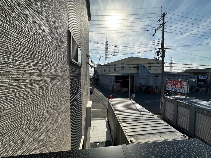 室内からの展望 F asecia Damia