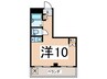 アバンド－ネ石切 1Rの間取り