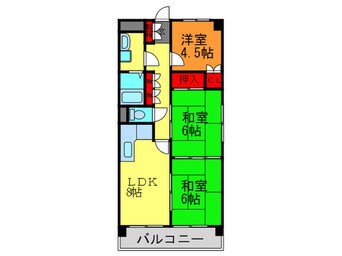 間取図 リ－ヴァ東花園