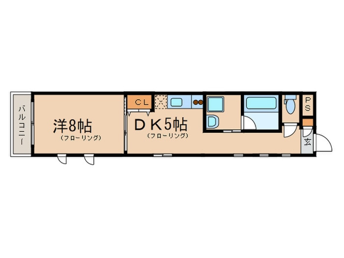 間取り図 ラングハイツ