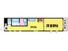 ラングハイツ 1DKの間取り