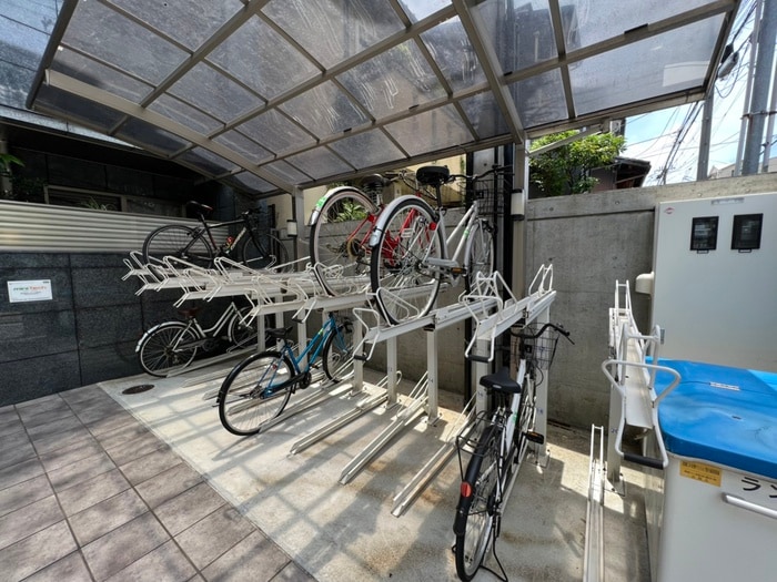 駐輪場 ラングハイツ