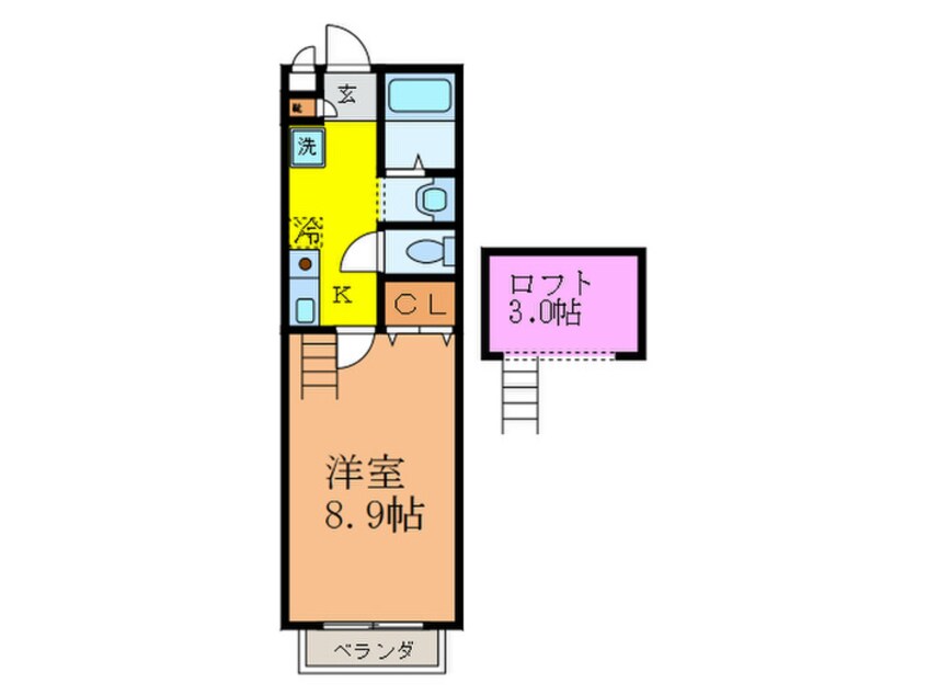 間取図 Ｆｅｌｉｃｅ　Ｖｉｌｌａ