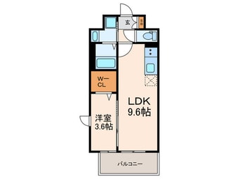 間取図 ソルテラス京都JUJO薫(317)