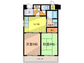 間取図 ｾﾝﾁｭﾘｰ21