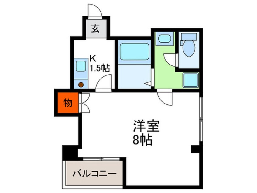 間取図 カサビエント大手前