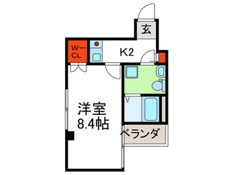 間取図 カサビエント大手前