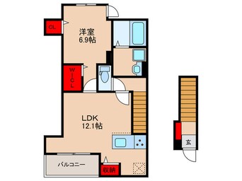 間取図 ソレイユ