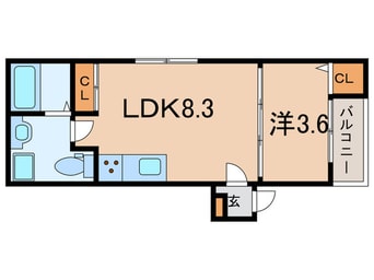 間取図 アルクグレイス