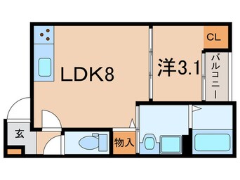 間取図 アルクグレイス