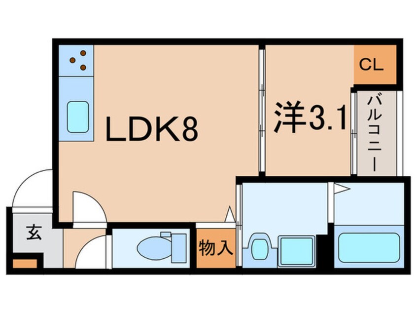 間取図 アルクグレイス