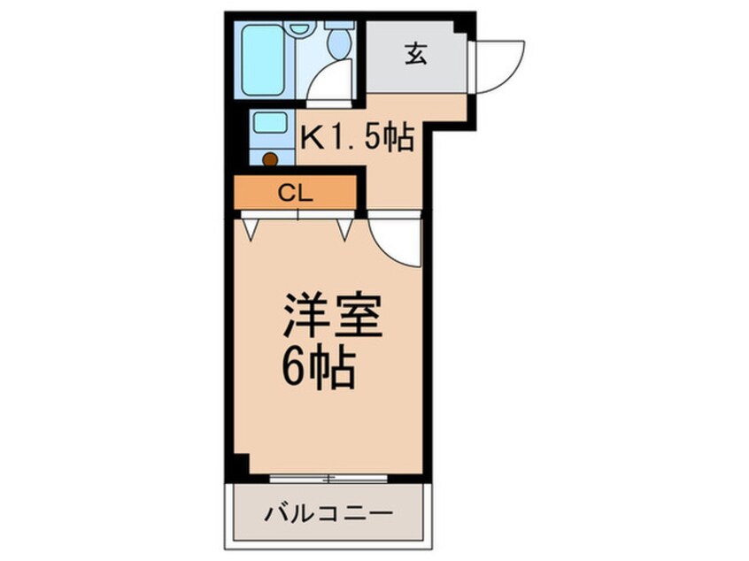 間取図 フルール新在家