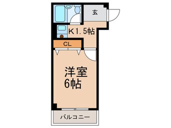 間取図 フルール新在家