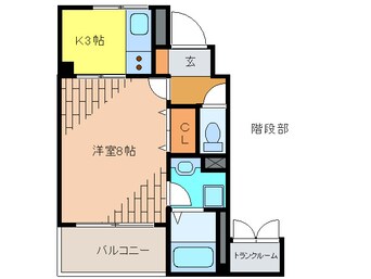 間取図 カタマチ川西ビル.