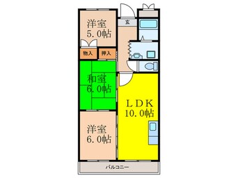 間取図 サングリーン春日丘