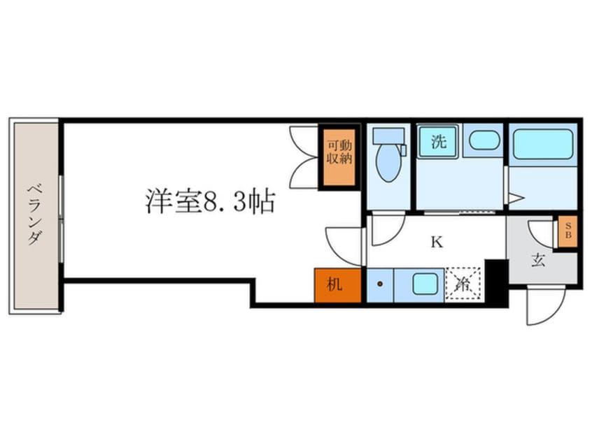 間取図 へーベルラボ京大前