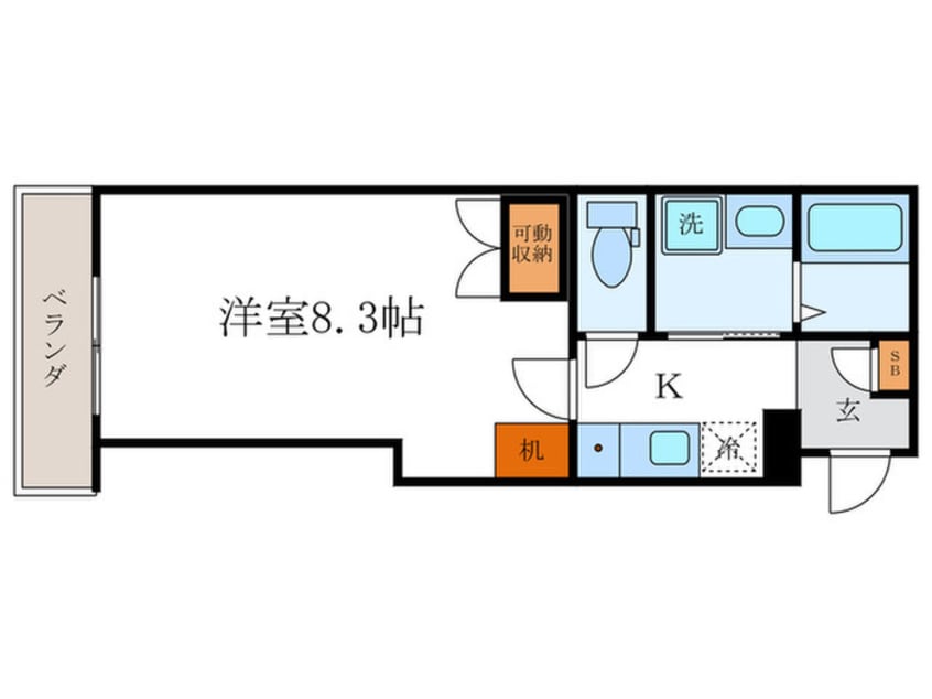 間取図 へーベルラボ京大前