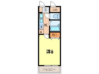 間取図 ヴェルビュ桜町