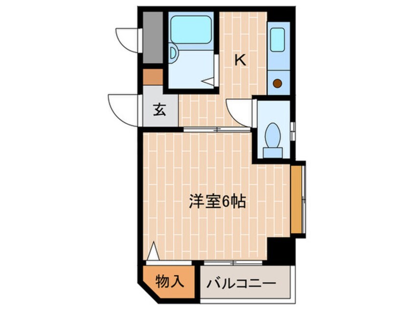 間取図 ヴェルビュ桜町