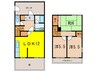 Ｃａｓａみのお 3LDKの間取り