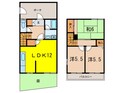 Ｃａｓａみのおの間取図