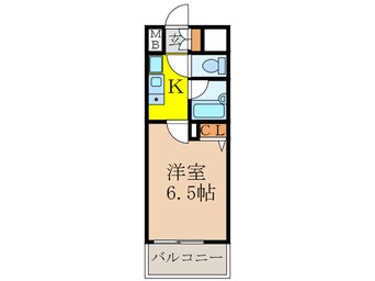 間取図 エスリード新大阪第５(504)