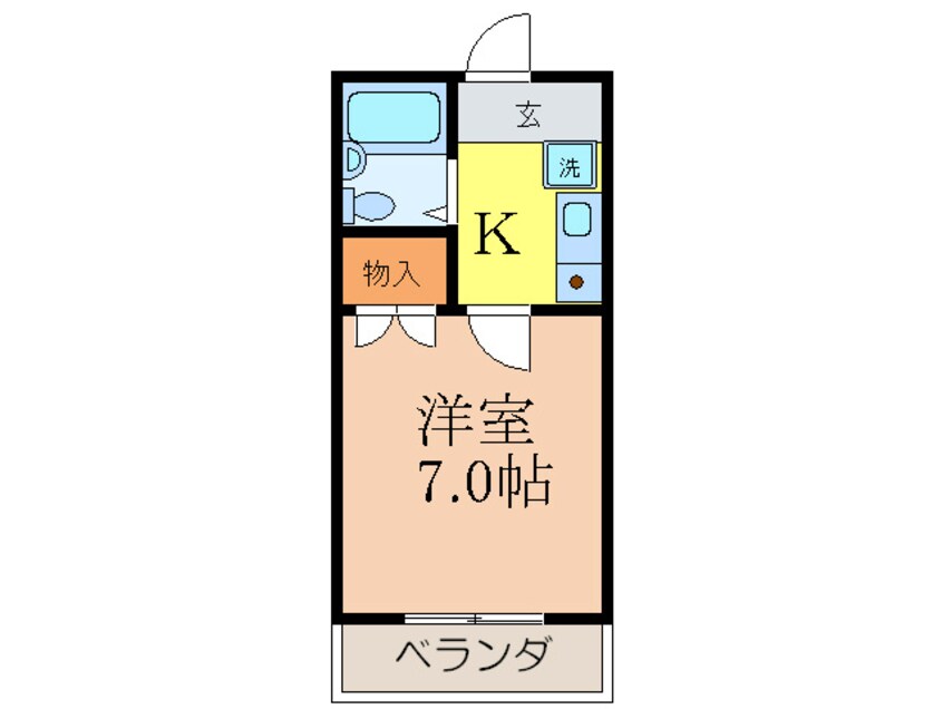 間取図 元町壱番館