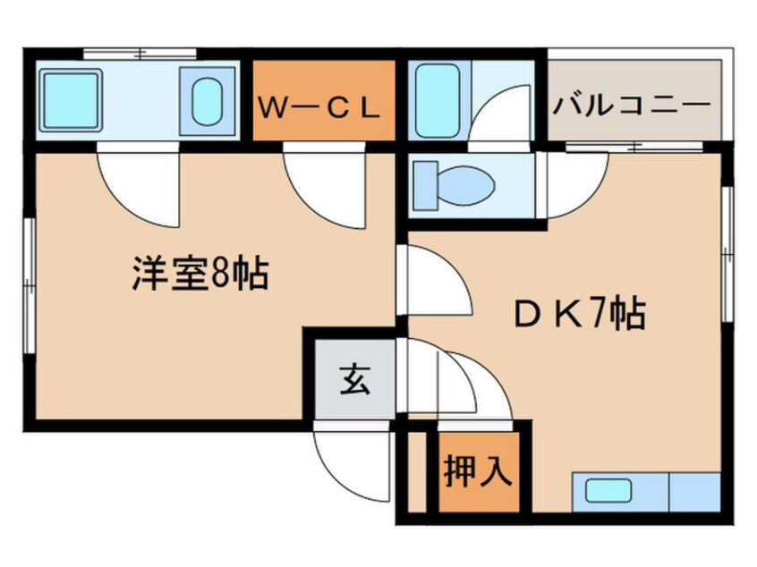 間取図 大栄ビル