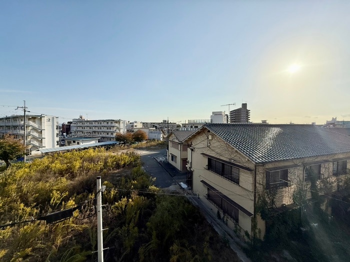 室内からの展望 前田ファミリー