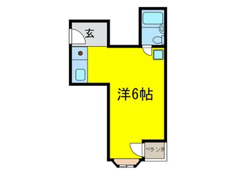 間取図 マンションベガ