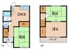 明石市東野町戸建 3DKの間取り