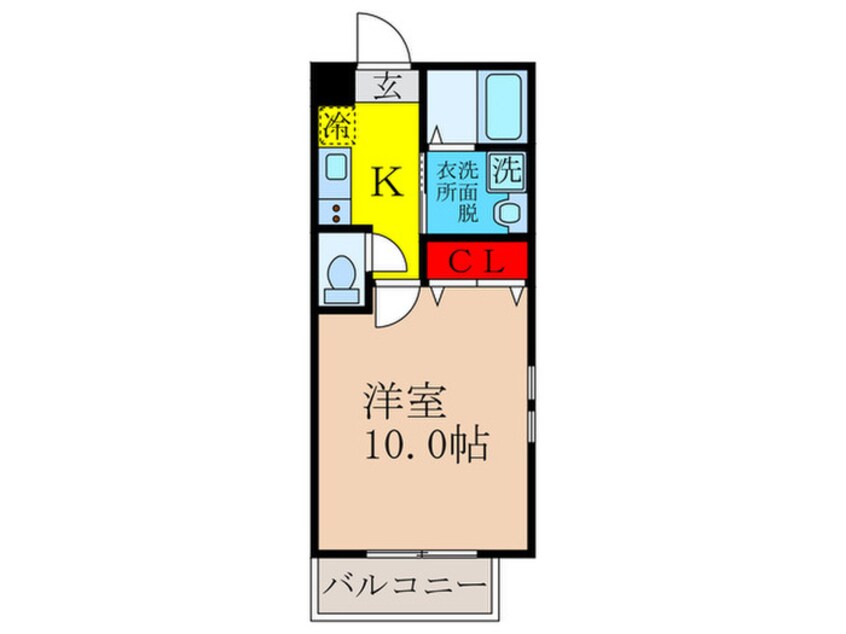 間取図 フジパレス内本町１番館