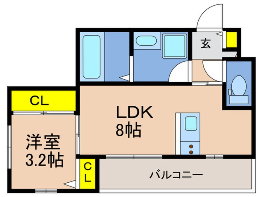 間取図 エハコ日暮通