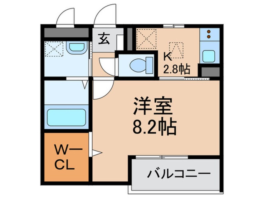 間取図 コスモパ－ク