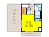 I　Cube　新大阪東 1Rの間取り
