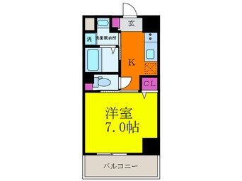 間取図 カーサ・ロイヤル吹田１番館