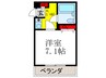 エスポワ－ル２１ 1Kの間取り