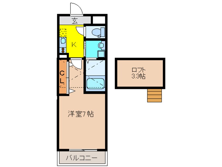 間取図 クレメントS
