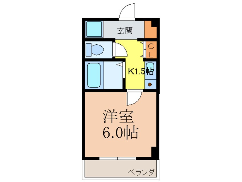 間取図 ラ・レジダンス・ド・江坂(313)