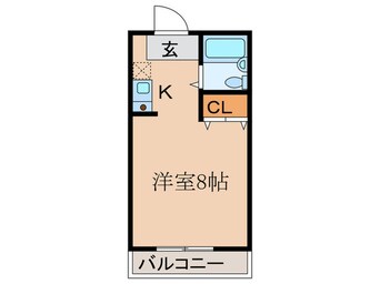 間取図 ホルティハイツ岡井