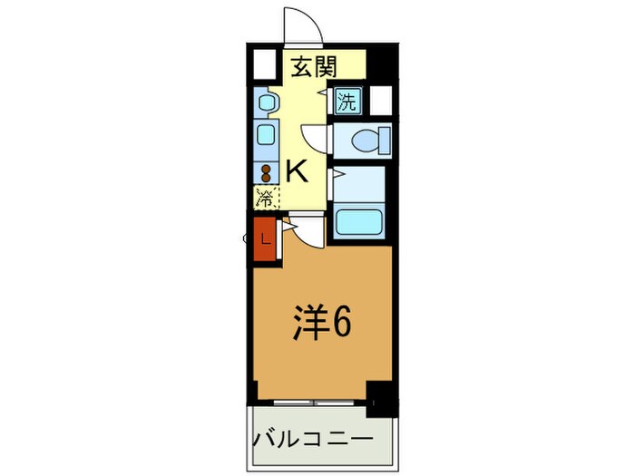 間取り図 ﾌﾟﾚｻﾝｽ神戸西ｽﾊﾟｰｸﾘﾝｸﾞ(408)