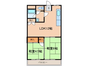 間取図 メゾン石濱屋