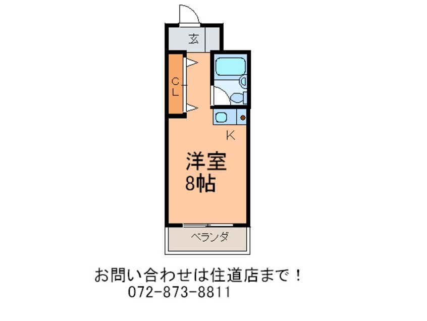間取図 フローラルハイツ