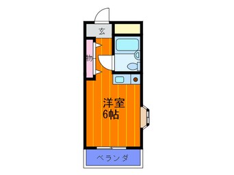 間取図 フローラルハイツ
