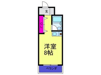 間取図 フローラルハイツ