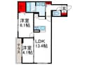 Ｆｌａｔ　Ｃｏｍｆｙ　豊中の間取図