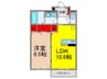Ｆｌａｔ　Ｃｏｍｆｙ　豊中 1LDKの間取り